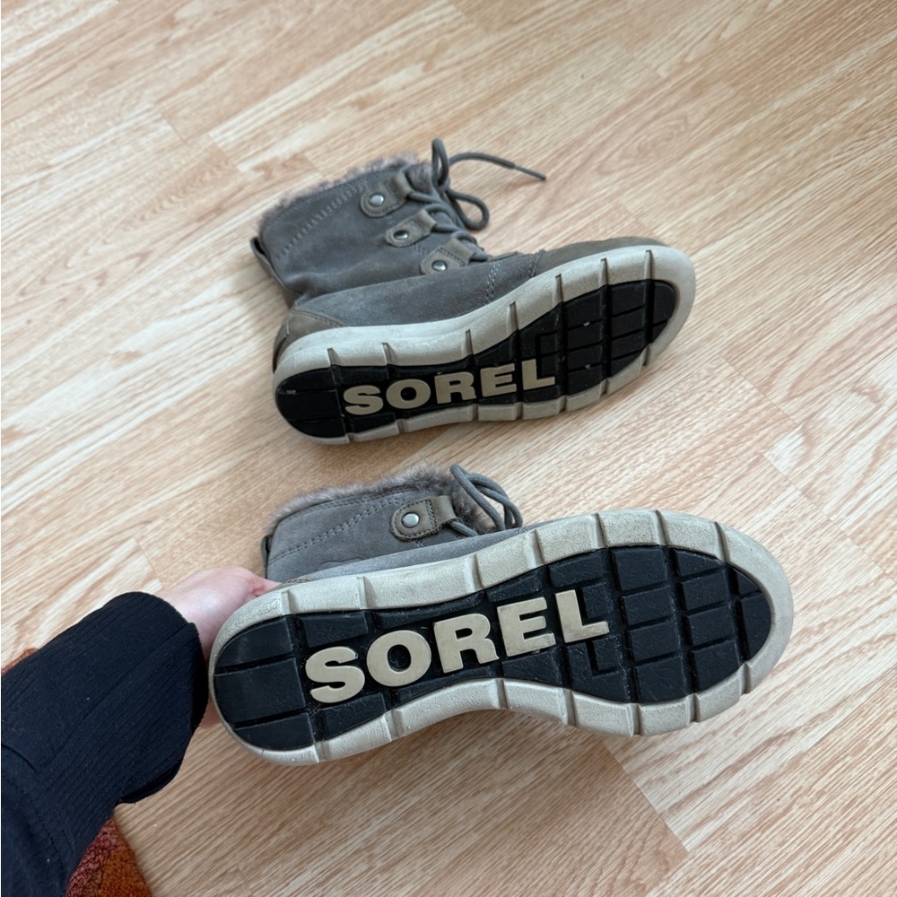 Sorel Gray Winter Boots